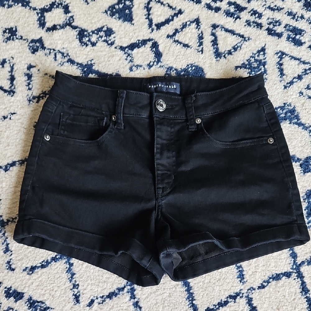 Sz 0 Aeropostale High Rise Midi Shorts